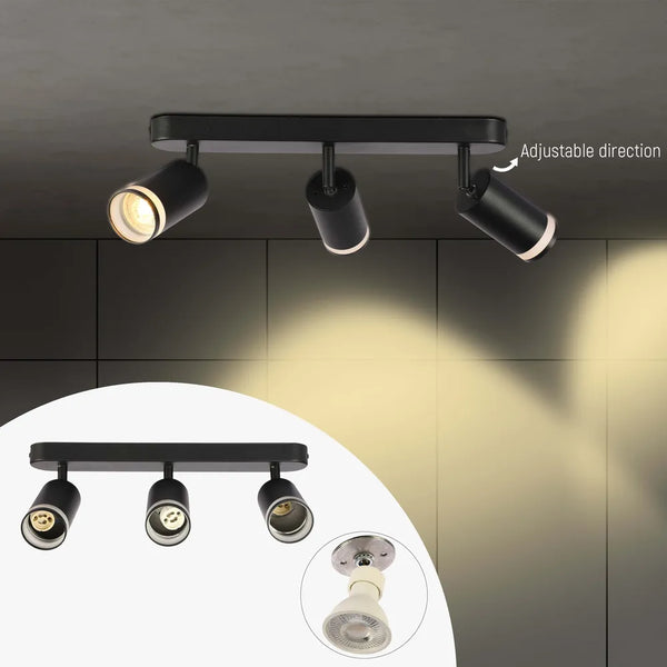 Circular Glow GU10 Spotlight Fixture