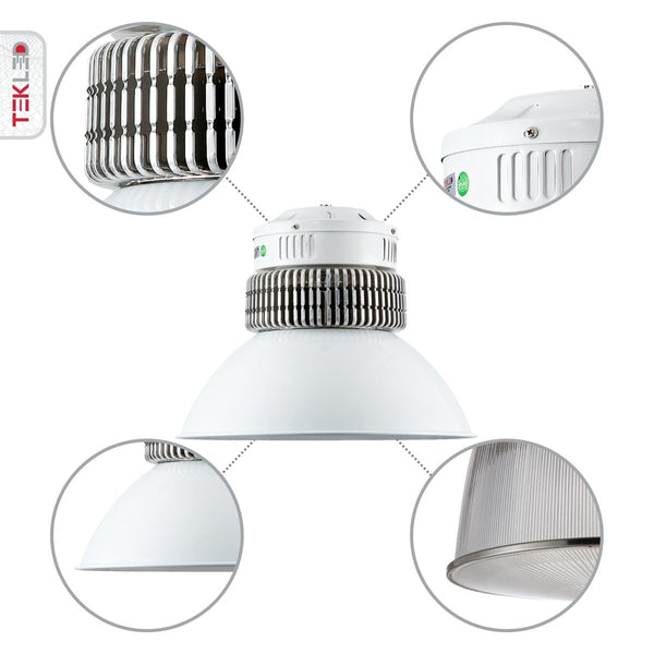 LED Radiator High bay 100W Cool White 4000K IP20