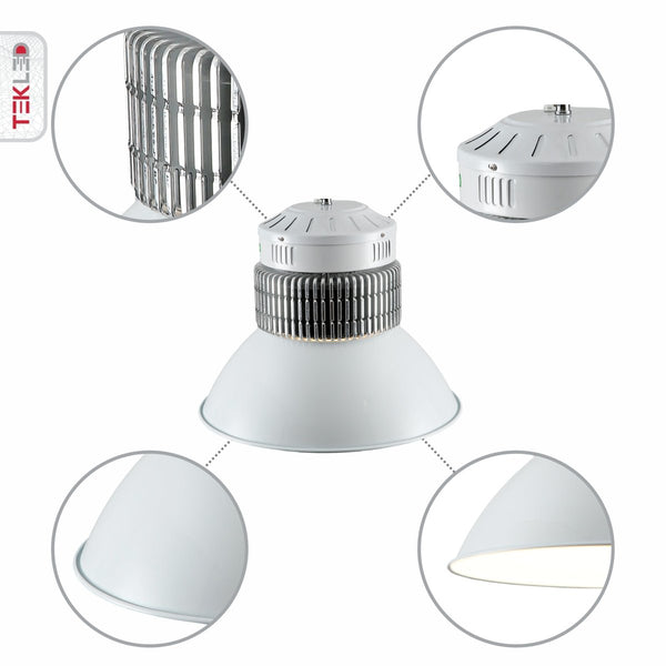 LED Radiator Highbay 200W Cool White 4000K IP20