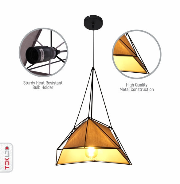 Murcielago Metal Pendant Ceiling Light E27 460 mm