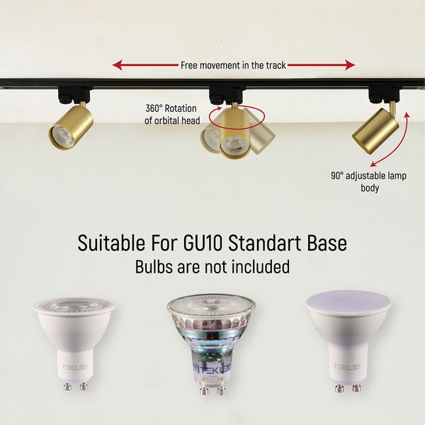 Tracklight Single Line Accent Spotlight For GU10