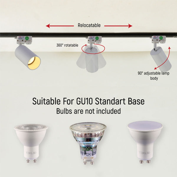 Tracklight Single Line Accent Spotlight For GU10