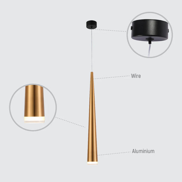 Cone Pendant Downlight GU10