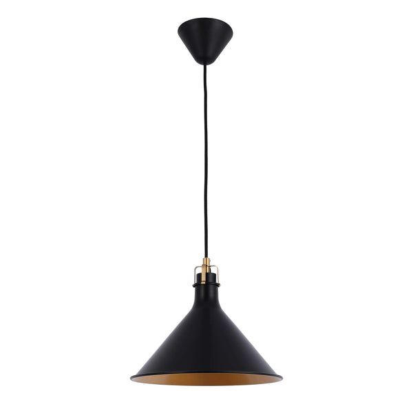 Conical Pendant Light - E27 Fitting, 40W Max, Dimmable