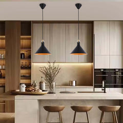 Conical Pendant Light - E27 Fitting, 40W Max, Dimmable