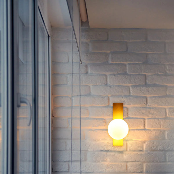 Contemporary Adjustable Globe Wall Sconce Light