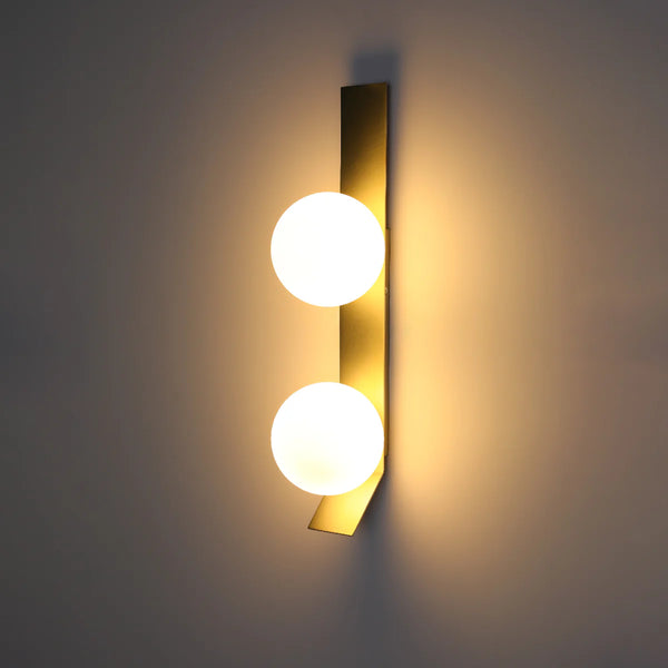 Contemporary Adjustable Globe Wall Sconce Light
