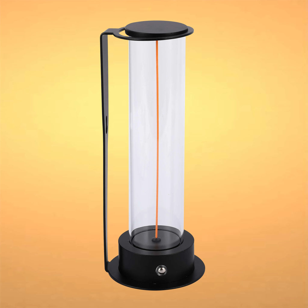 Cordless LED Table Lamp with Touch Dimming - Warm White 2600K, Rechargeable, Aluminium & Glass