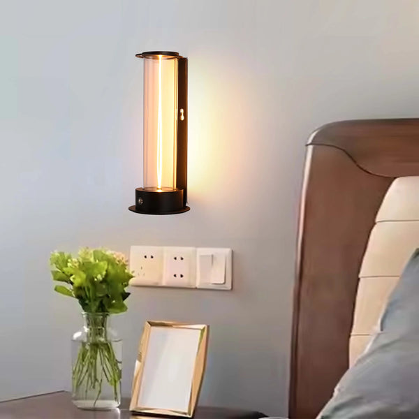 Cordless LED Table Lamp with Touch Dimming - Warm White 2600K, Rechargeable, Aluminium & Glass