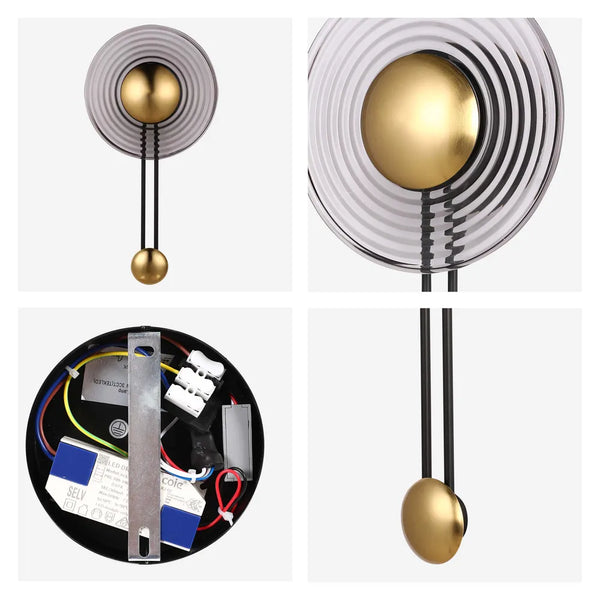 Cosmic Ripple Wall Light