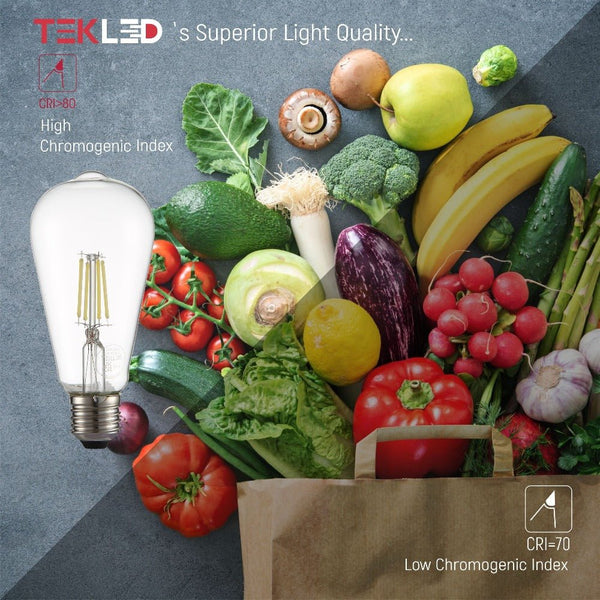 LED Filament ST64 Edison Bulb E27 Edison Screw
