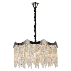 Crown Crystal Chandelier Ceiling Light