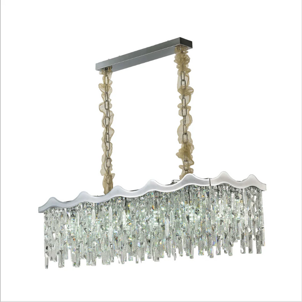 Crown Crystal Chandelier Ceiling Light