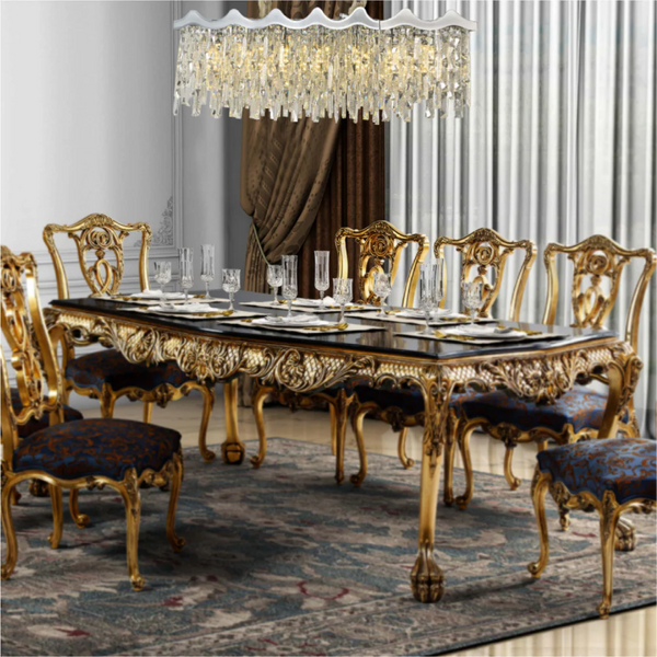 Crown Crystal Chandelier Ceiling Light