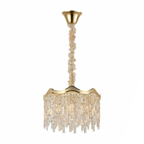 Crown Crystal Chandelier Ceiling Light