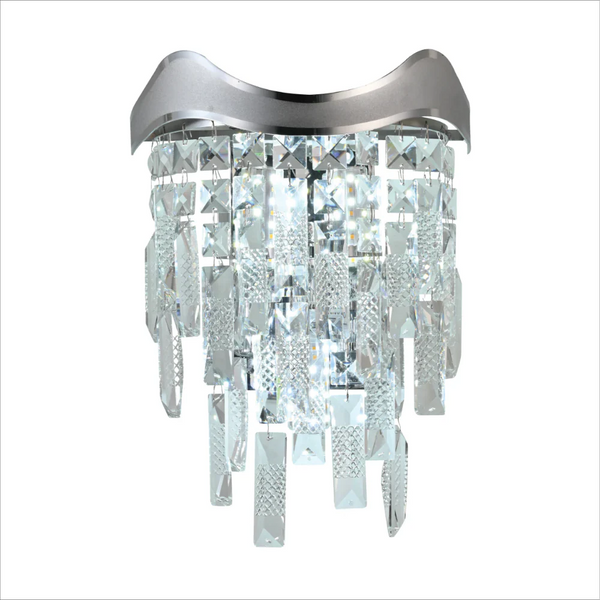 Crown Crystal Chandelier Wall Light