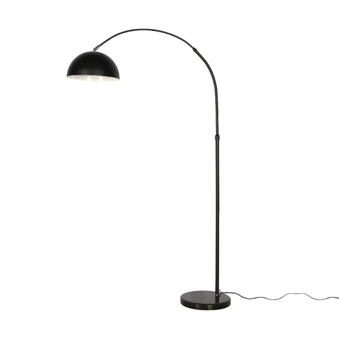 TEKLED
Curved Arc Floor Lamp with Rotatable Dome Shade in Black