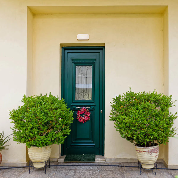Curved Plastic Modern LED Outdoor Wall Light 15W