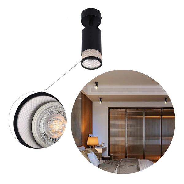 Cylindrical Mesh Design Light Collection