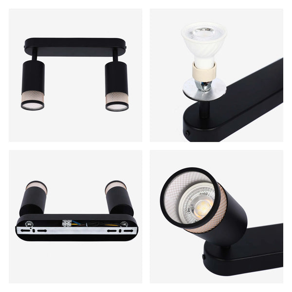 Cylindrical Mesh Design Light Collection
