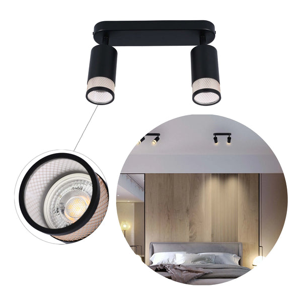 Cylindrical Mesh Design Light Collection