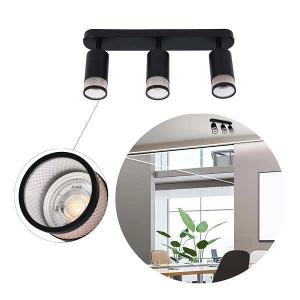 Cylindrical Mesh Design Light Collection