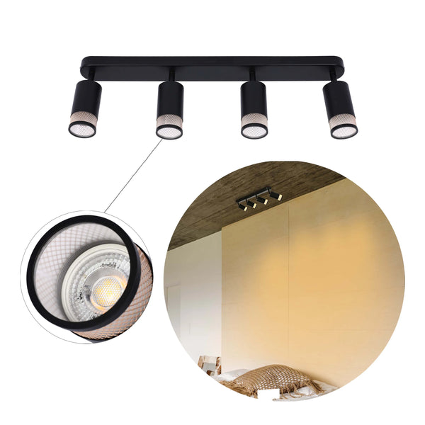 Cylindrical Mesh Design Light Collection