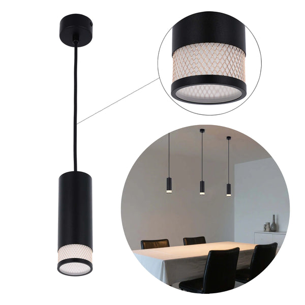 Cylindrical Mesh Design Light Collection