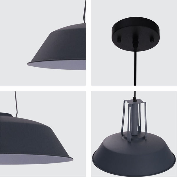 Metal Step Pendant Ceiling Light E27