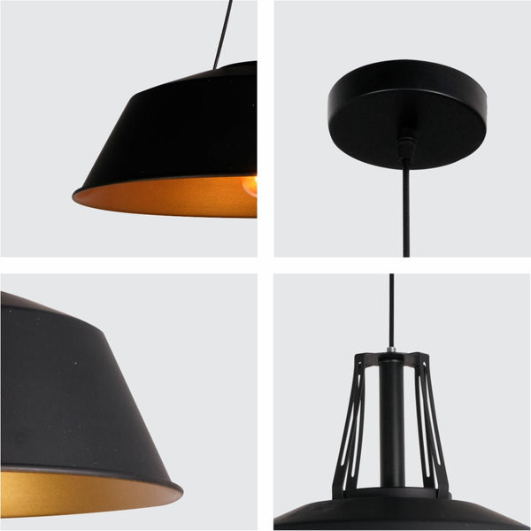 Metal Step Pendant Ceiling Light E27