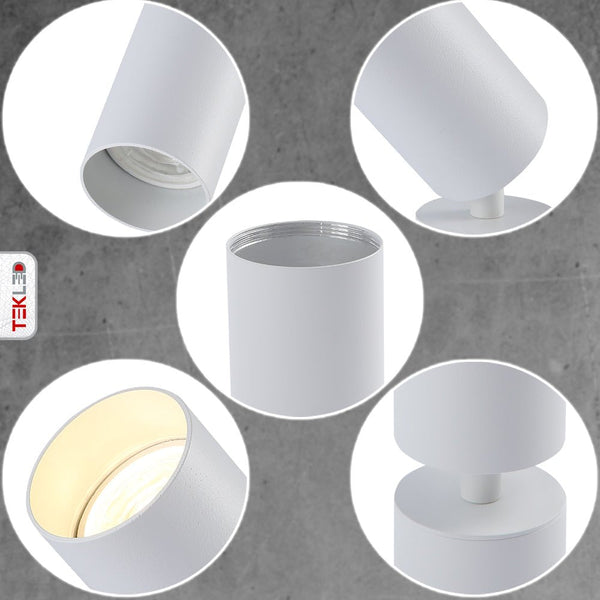 Rotatable Tilt Cylinder GU10 Downlight Surface Mount