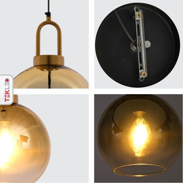 Globe Indian Dome Pendant Ceiling Light E27
