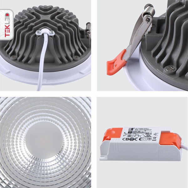 LED COB Recessed Fixed Downlight