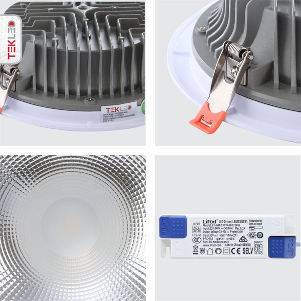 LED COB Recessed Fixed Downlight