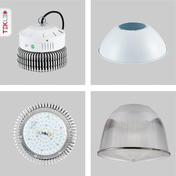 LED Radiator High bay 100W Cool White 4000K IP20