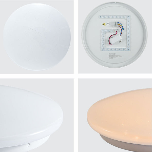 Moonlight Flush Ceiling Light 24W 1920LM IP20 non-yellowing PMMA Cover