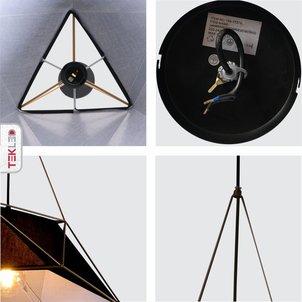 Murcielago Metal Pendant Ceiling Light E27 460 mm