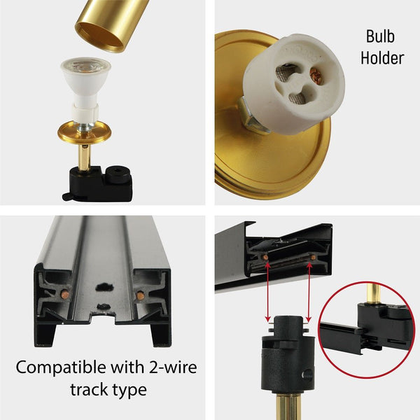 Tracklight Single Line Accent Spotlight For GU10