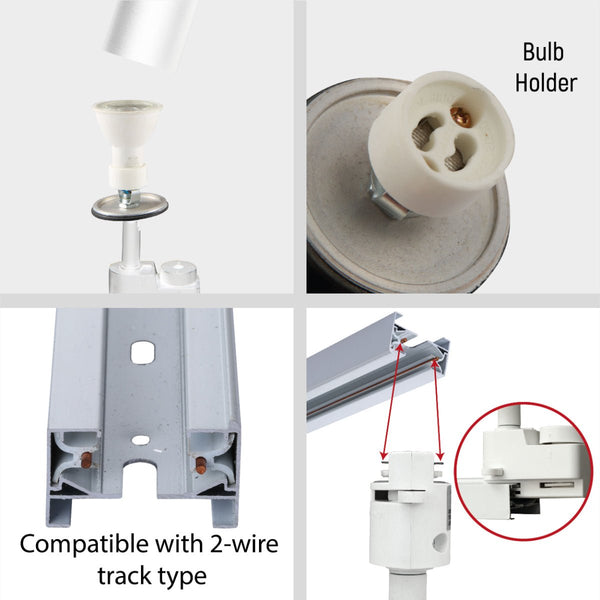 Tracklight Single Line Accent Spotlight For GU10