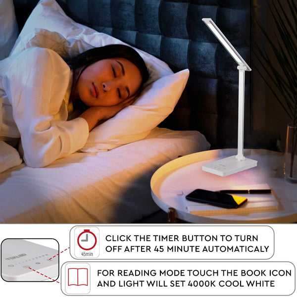 Zingo Desk Light Dimmable and Colour Modes