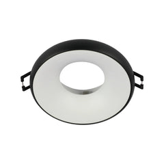 Die-Cast Aluminium Fixed GU10 Downlight with Colour-Accented Bezel