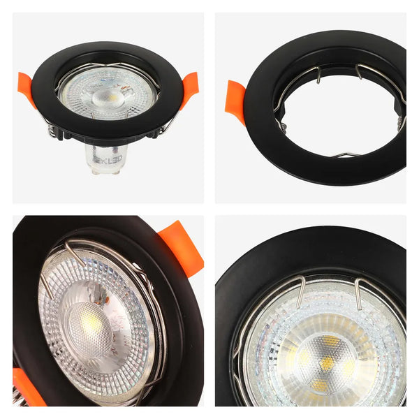 Eclipse GU10 Fixed Recessed Downlight