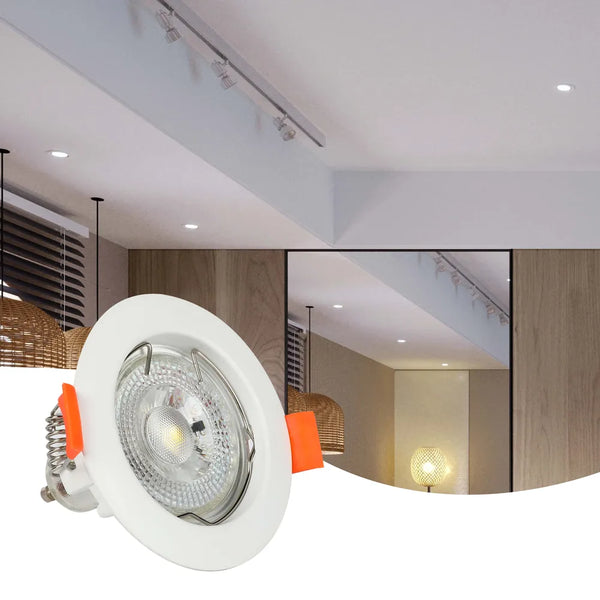 Eclipse GU10 Fixed Recessed Downlight