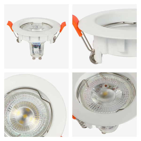 Eclipse GU10 Fixed Recessed Downlight