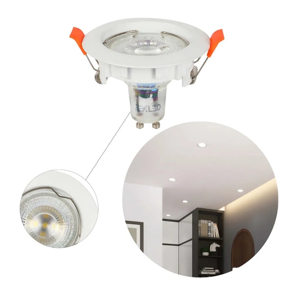 Eclipse GU10 Fixed Recessed Downlight
