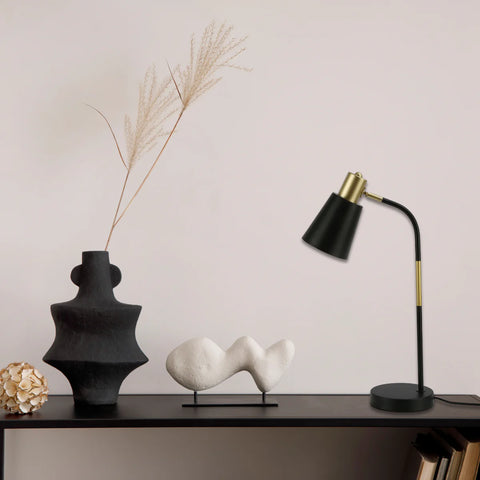 Elegance Curve E27 Desk Lamp