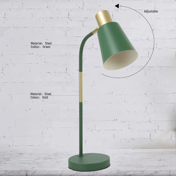 Elegance Curve E27 Desk Lamp