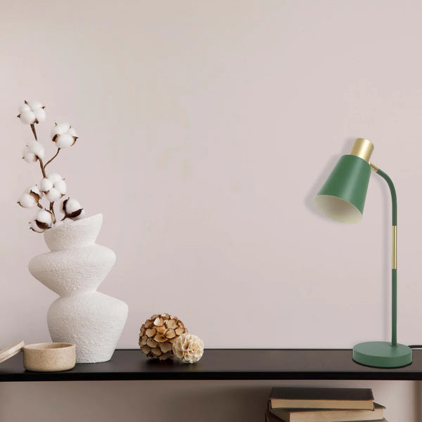 Elegance Curve E27 Desk Lamp