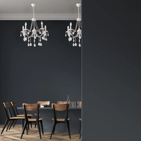 Elegant Cascade Waterfall Crystal Chandelier Ceiling Light