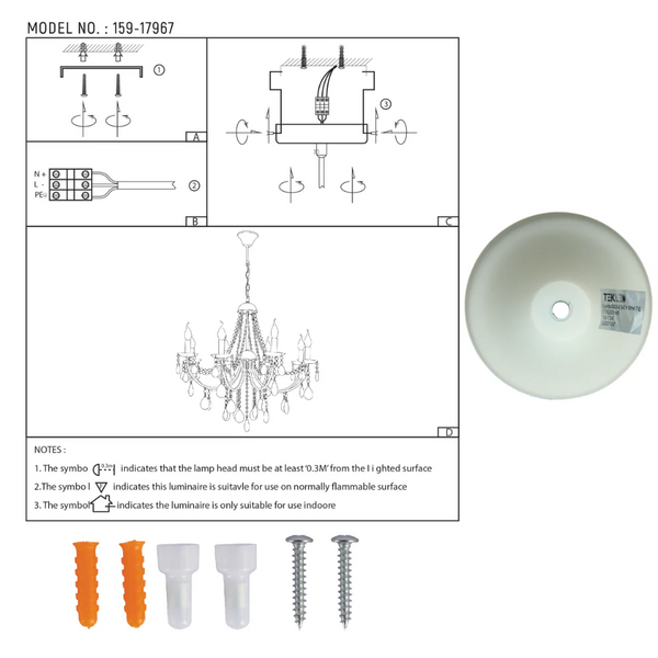 Elegant Cascade Waterfall Crystal Chandelier Ceiling Light